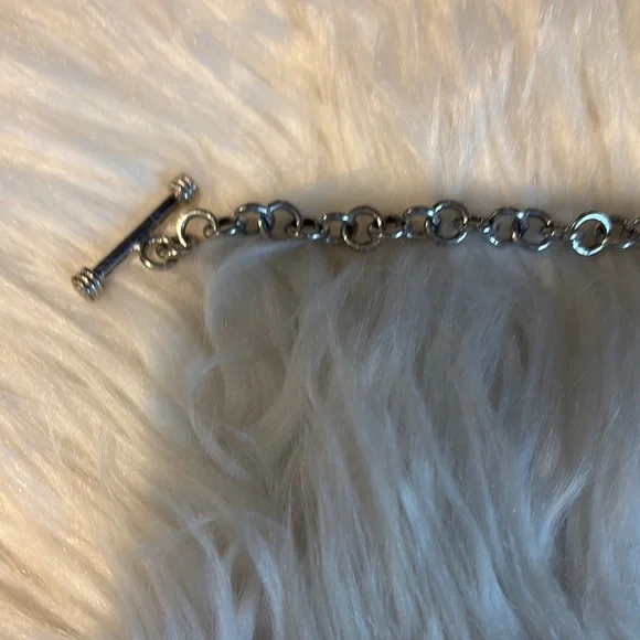 Silver Heart Charm Bracelet - Picture 5 of 8